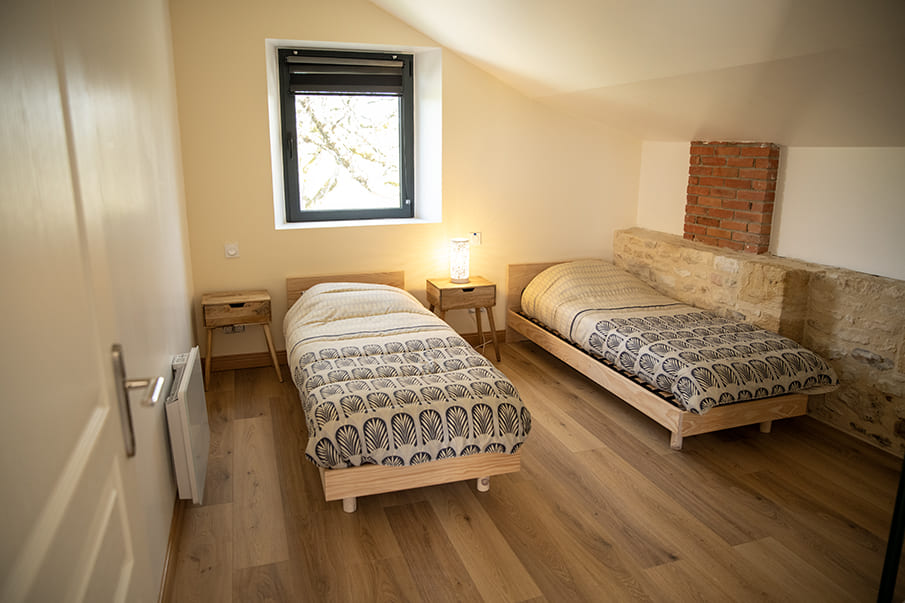 image lit double gite le four a pain chez georgette sarlat perigord