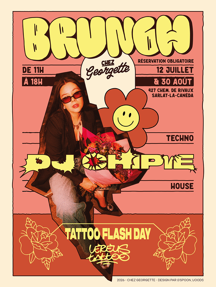 Brunch DJ Chipie Chez Georgette Sarlat copie