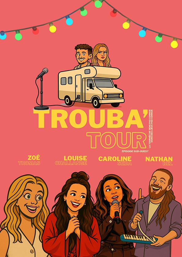 Stand up trouba tour Chez Georgette à Sarlat jpg copie